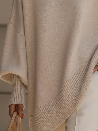 Effortless oversized everyday poncho coat for women | Mandy