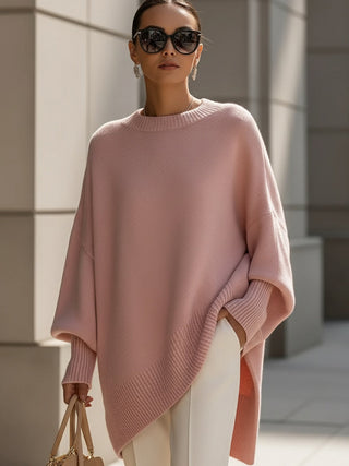 Effortless oversized everyday poncho coat for women | Mandy