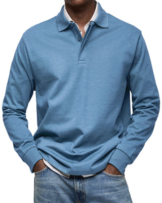 Vintage long-sleeve everyday casual shirt for men | Oscar