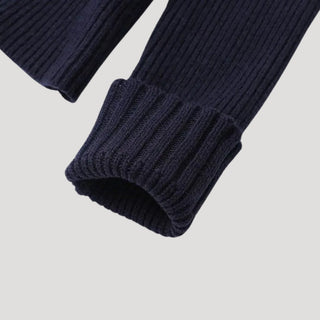 Knit cardigan with contrast trim for women | Selene