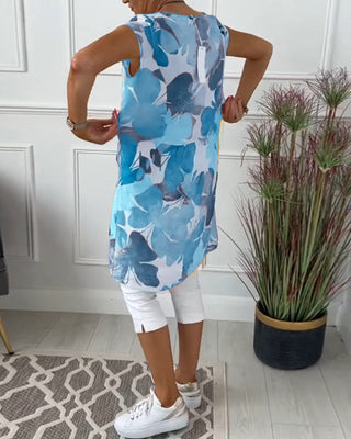 Casual relaxed floral everyday dress for women | Ingrid