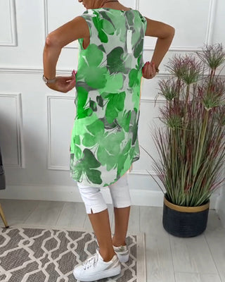 Casual relaxed floral everyday dress for women | Ingrid