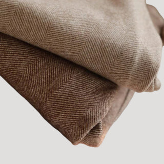 Heritage herringbone tailored trousers for men | Alden
