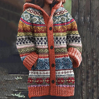 Soft thick cosy winter cardigan for women