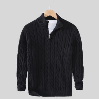 Classic knitted everyday jumper for men | Henry