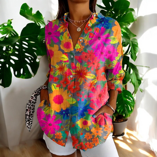 Stylish floral everyday blouse for women | Irene