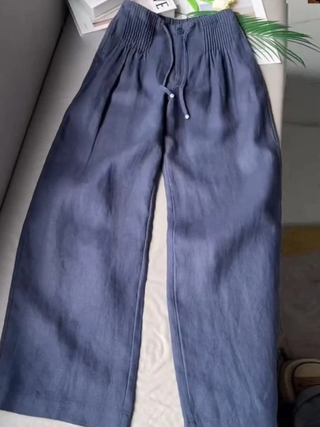 Wide-Leg Tailored Trousers – Refined Relaxed Silhouette | Camille