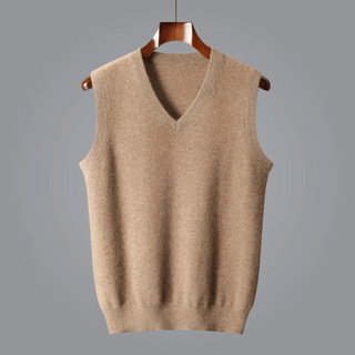 The Amari V-Neck Knit Vest | LS