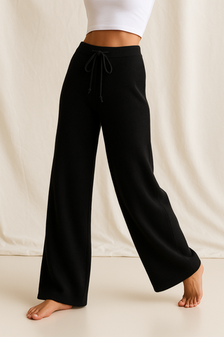Elegant relaxed high-rise sweatpants for women | Elowen