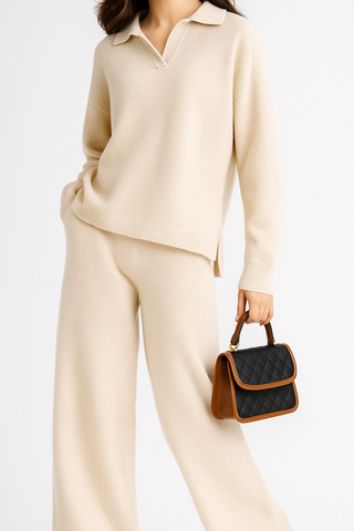 Palermo Polo Knit Two-Piece Set