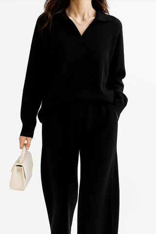 Palermo Polo Knit Two-Piece Set