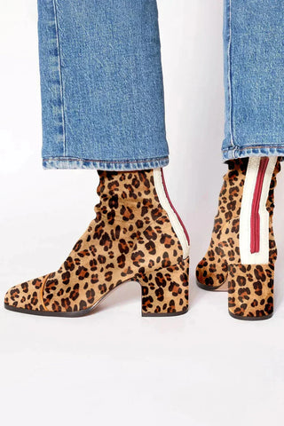 Elegant grace-step heeled ankle boots for women | Aria