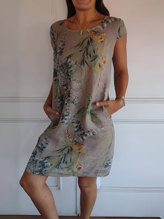 Fancy relaxed summer everyday dress for women | Vicky