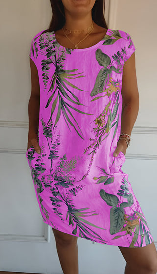 Fancy relaxed summer everyday dress for women | Vicky