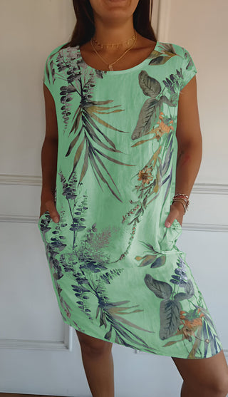 Fancy relaxed summer everyday dress for women | Vicky