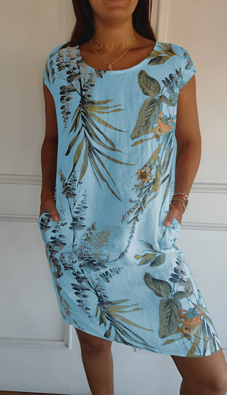 Fancy relaxed summer everyday dress for women | Vicky