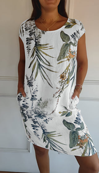 Fancy relaxed summer everyday dress for women | Vicky