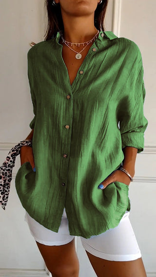 Elegant oversized everyday blouse for women | Emily