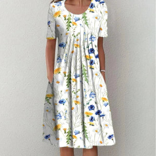 Soft everyday tummy-coverage comfort dress for women | Gigi