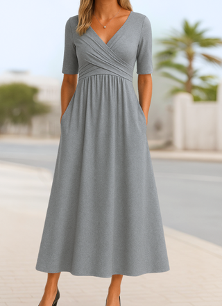 Stylish crossover everyday dress for women | Monica