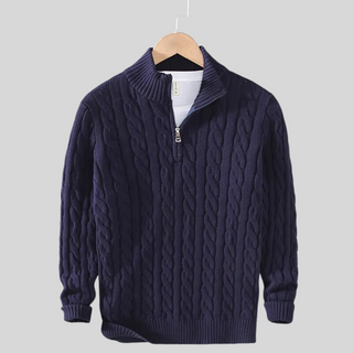 Classic knitted everyday jumper for men | Henry