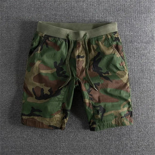 Tactical Camo Shorts – Modern Utility Silhouette | Mason Carter