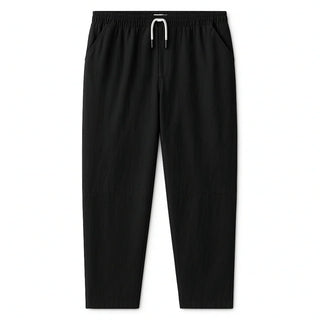 Drake Relaxed Cotton-Linen Drawstring Pants | LS