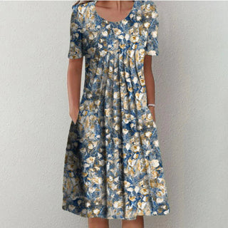 Soft everyday tummy-coverage comfort dress for women | Gigi