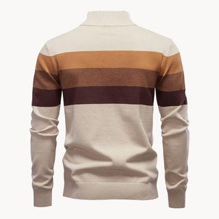 Classic quarter-zip everyday jumper for men | Burk
