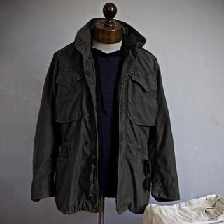 Classic Military Field Jacket | Timeless Structured Design