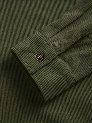 Classic textured cord everyday overshirt for men | Ellison