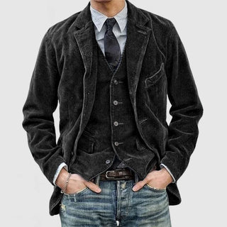 Classic timeless blazer and vest suit set for men | Oliver