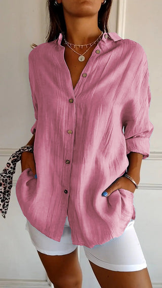Elegant oversized everyday blouse for women | Emily