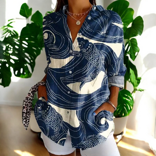Stylish floral everyday blouse for women | Irene