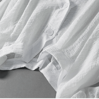 Marlen Linen Batwing Blouse