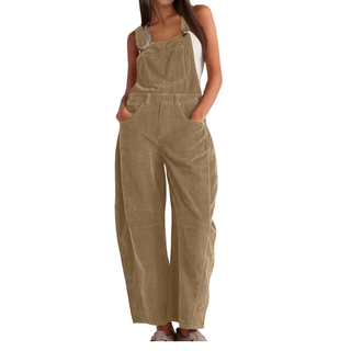 Stylish barrel wide-leg everyday jumpsuit for women | Ethel