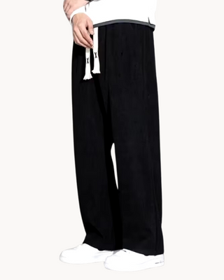 Classic relaxed corduroy everyday trousers for men