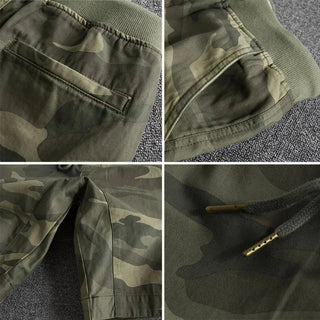 Tactical Camo Shorts – Modern Utility Silhouette | Mason Carter