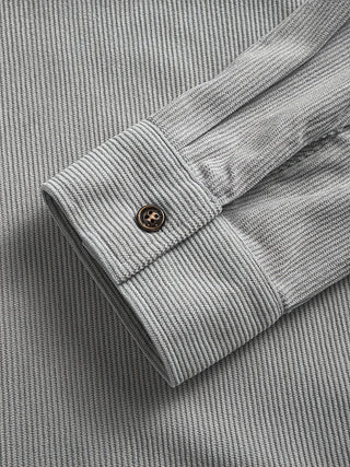 Classic textured cord everyday overshirt for men | Ellison