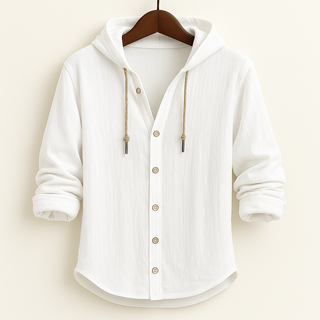 Casual hooded everyday shirt for men | Emerson