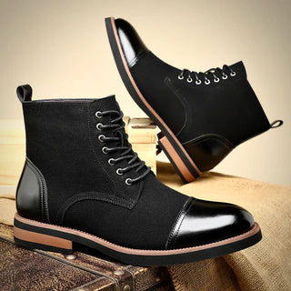 Classic oxford leather dress boots for men | Oliver Ashford