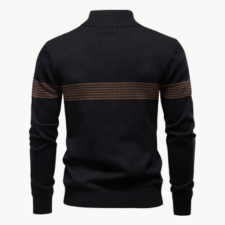 Classic heritage stripe everyday jumper for men | Durham