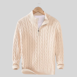 Classic knitted everyday jumper for men | Henry