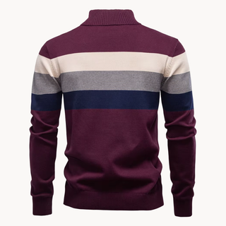 Classic quarter-zip everyday jumper for men | Burk