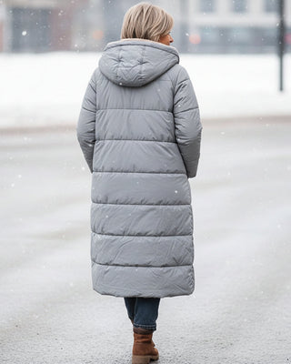Warm sherpa-lined winter coat for women | Eleanor