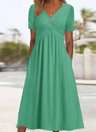 Stylish crossover everyday dress for women | Monica