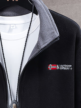 Julius Outdoor Fleece Jacket | Lightweight Design with Protective Collar