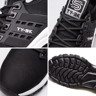 Classic orthopaedic work safety shoes for men