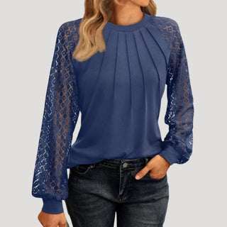 Long-sleeve smart-casual everyday blouse for women | Amelie