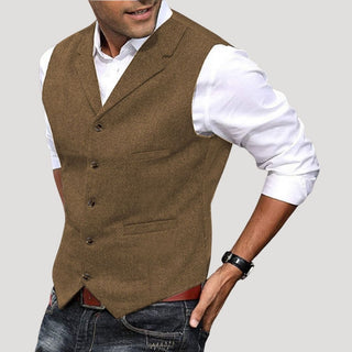 Tailored smart-casual everyday waistcoat for men | Preston